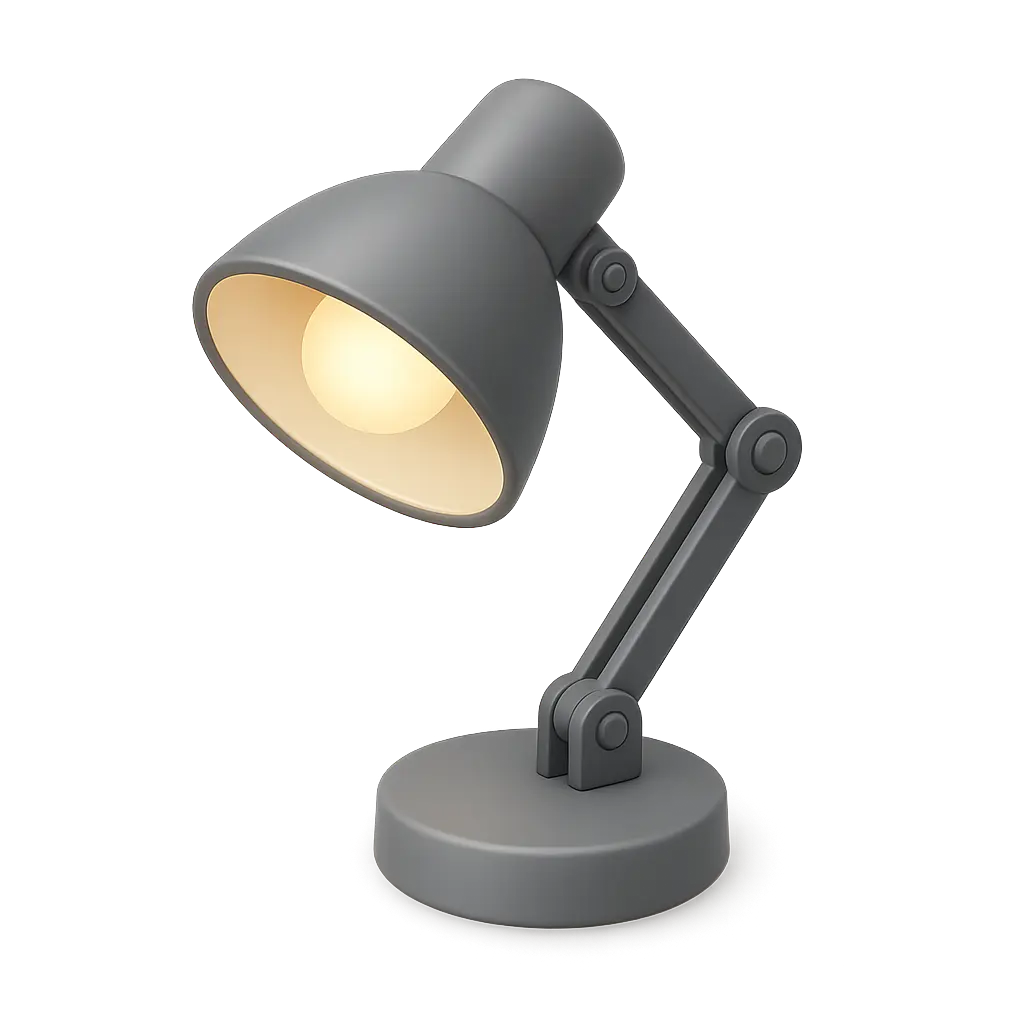 3D model of a lamp